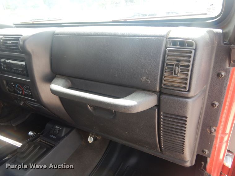 image for item KS9934 2002 Jeep Wrangler Sport  SUV