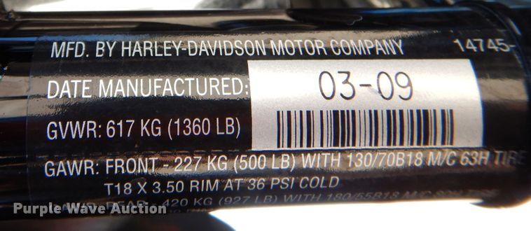 image for item LS9210 2009 Harley Davidson CVO Screamin' Eagle Road Glide  trike