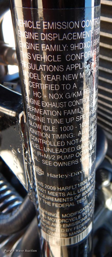 image for item LS9210 2009 Harley Davidson CVO Screamin' Eagle Road Glide  trike