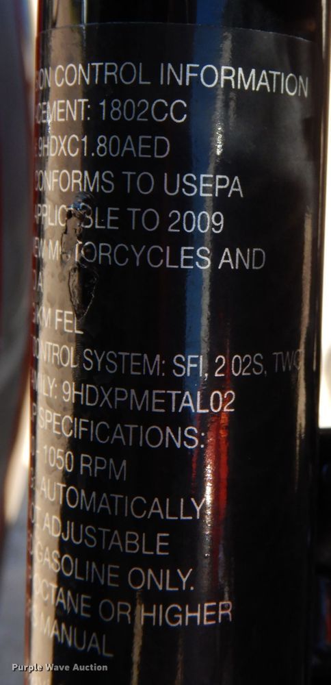 image for item LS9210 2009 Harley Davidson CVO Screamin' Eagle Road Glide  trike