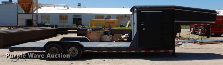 image for item LS9235 2012 Circle D 26GNMP  equipment trailer