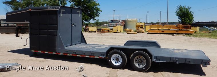 image for item LS9235 2012 Circle D 26GNMP  equipment trailer