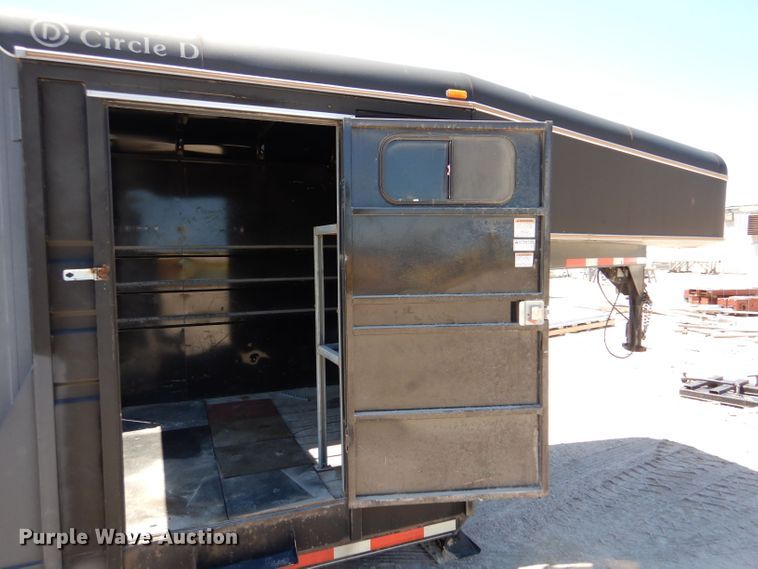 image for item LS9235 2012 Circle D 26GNMP  equipment trailer