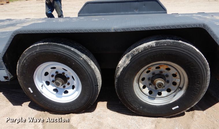 image for item LS9235 2012 Circle D 26GNMP  equipment trailer