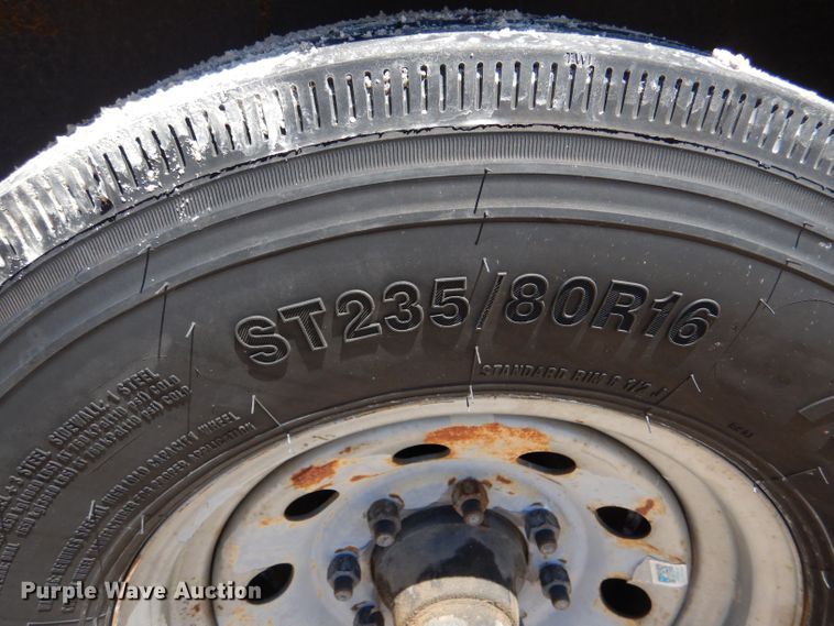 image for item LS9235 2012 Circle D 26GNMP  equipment trailer