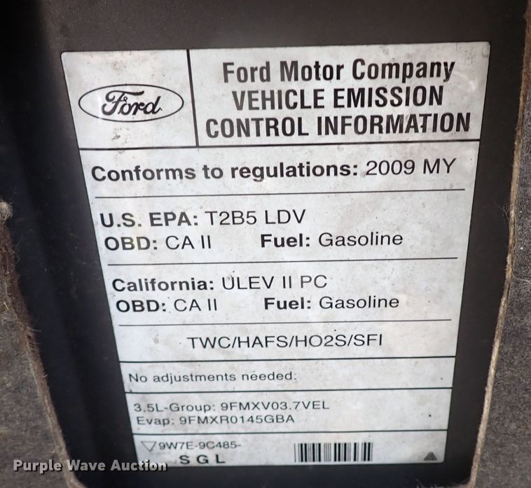 image for item LU9004 2009 Ford Flex  SUV