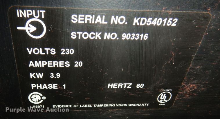 image for item MD9137 Miller Millermatic 150  welder