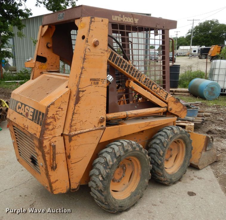 image for item MD9147 1988 Case 1818  skid steer loader