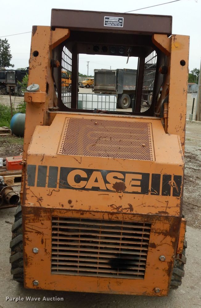image for item MD9147 1988 Case 1818  skid steer loader