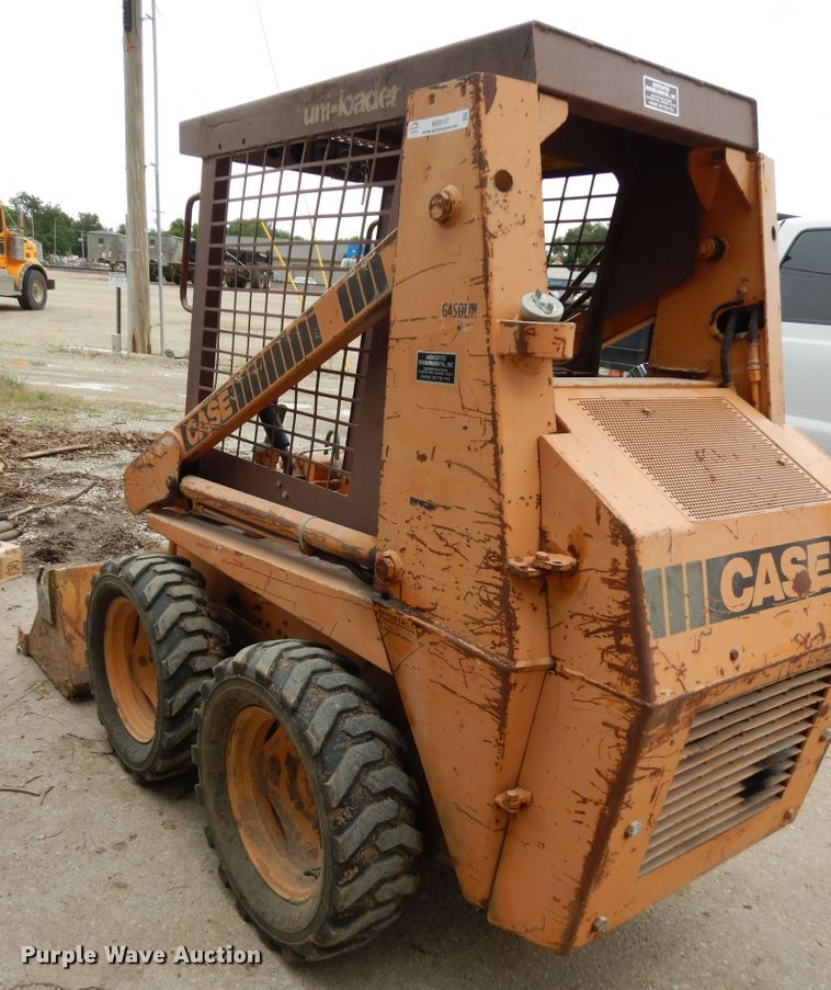 image for item MD9147 1988 Case 1818  skid steer loader