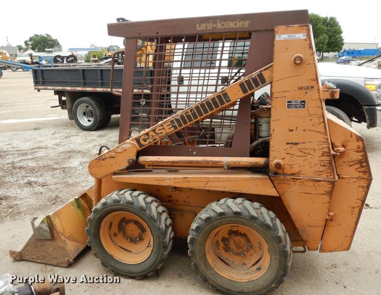 image for item MD9147 1988 Case 1818  skid steer loader