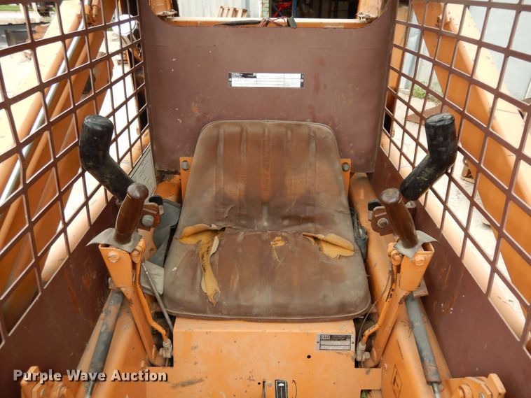 image for item MD9147 1988 Case 1818  skid steer loader