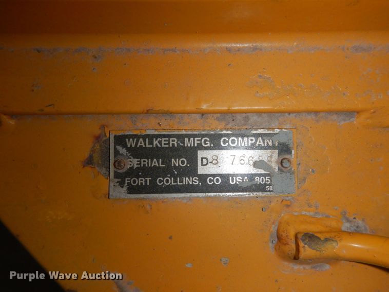 image for item MD9158 Walker MTSD  ZTR lawn mower