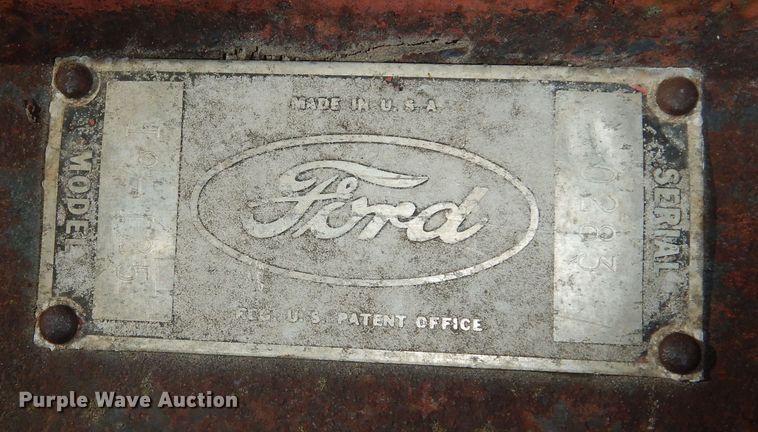 image for item MD9163 Ford  skid steer loader