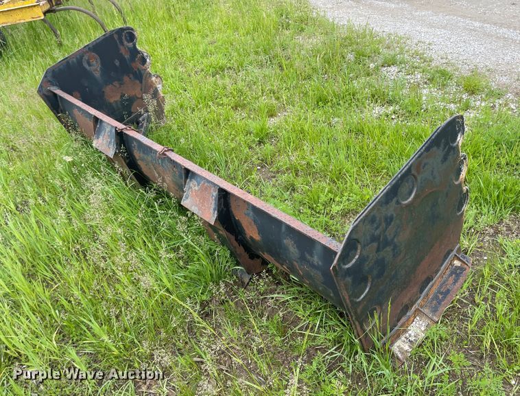 image for item MJ9758 96"W skid steer snow pusher