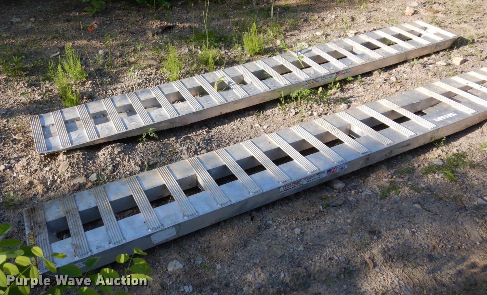 Discount Ramps aluminum ramps in Bellaire, OH Item KR9307 sold