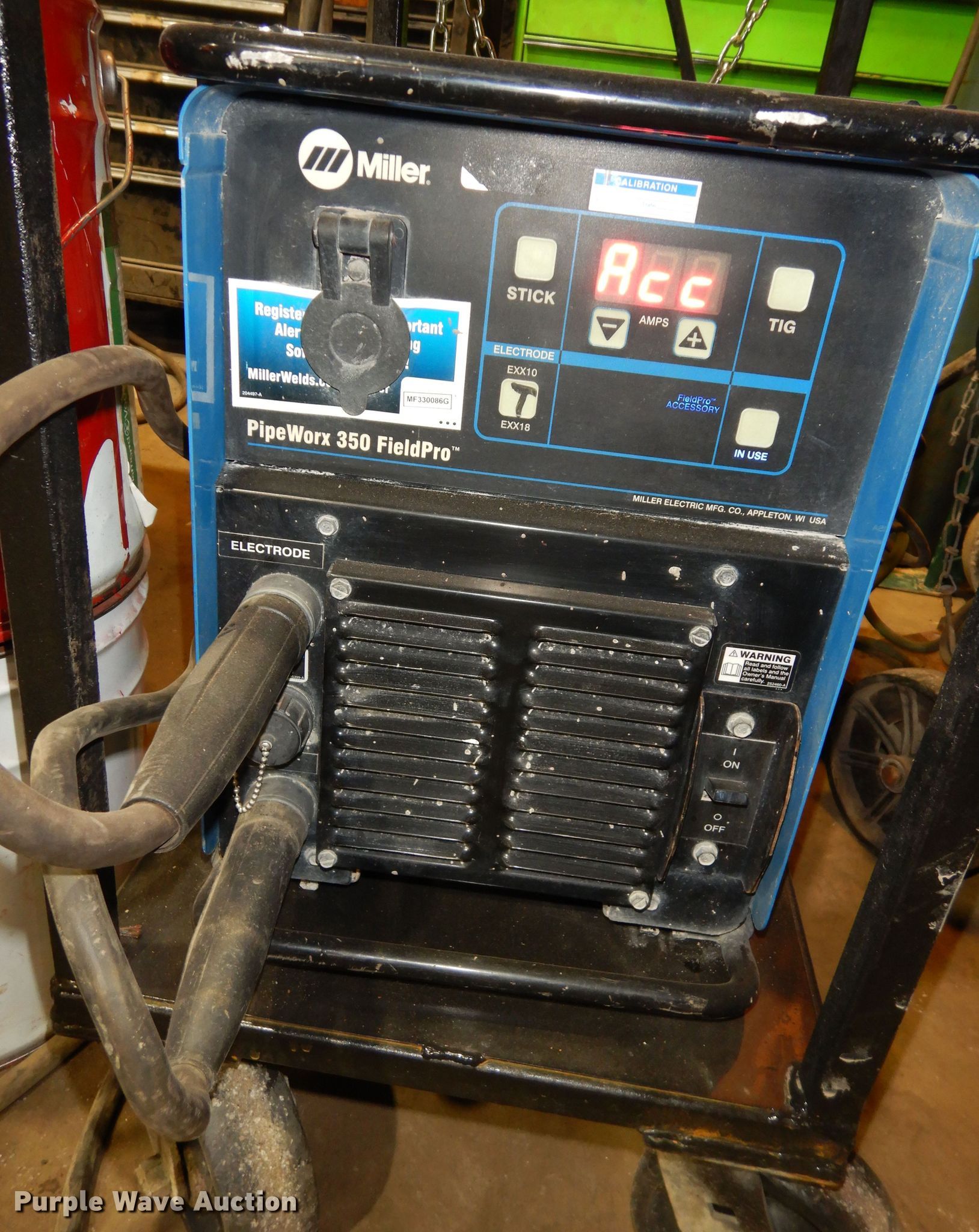 Miller PipeWorx 350 FieldPro welder in Hoyt, KS Item MD9136 sold