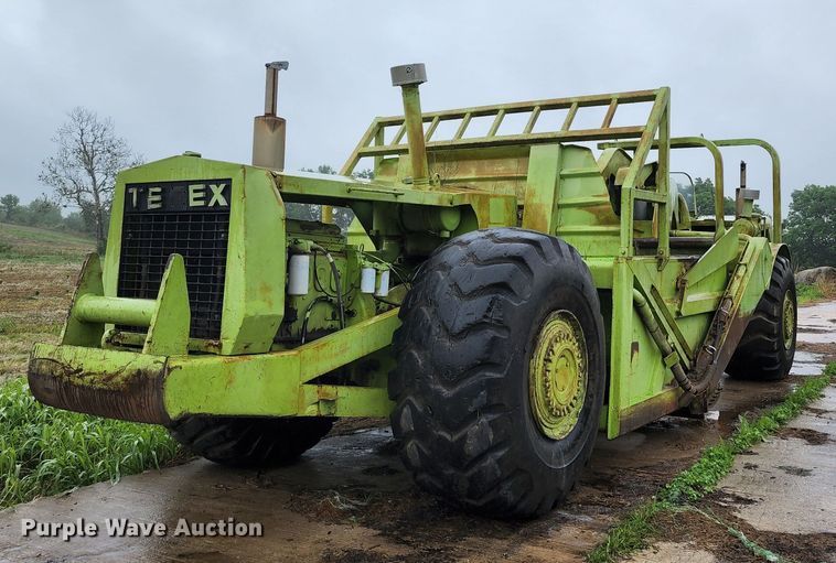 image for item DJ1746 1983 Terex TS14B054  scraper