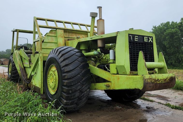 image for item DJ1746 1983 Terex TS14B054  scraper