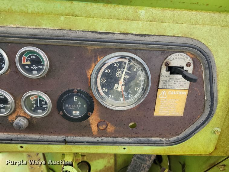 image for item DJ1746 1983 Terex TS14B054  scraper