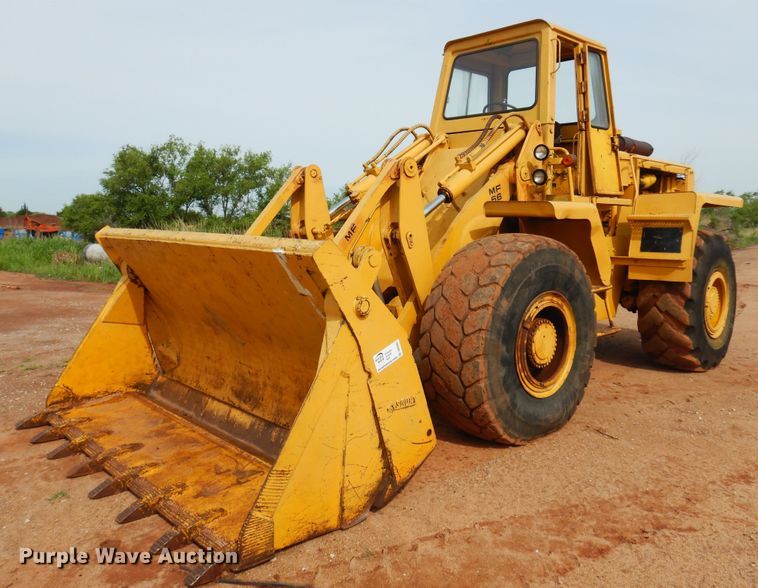 image for item DK0967 1976 Massey Ferguson MF66  wheel loader