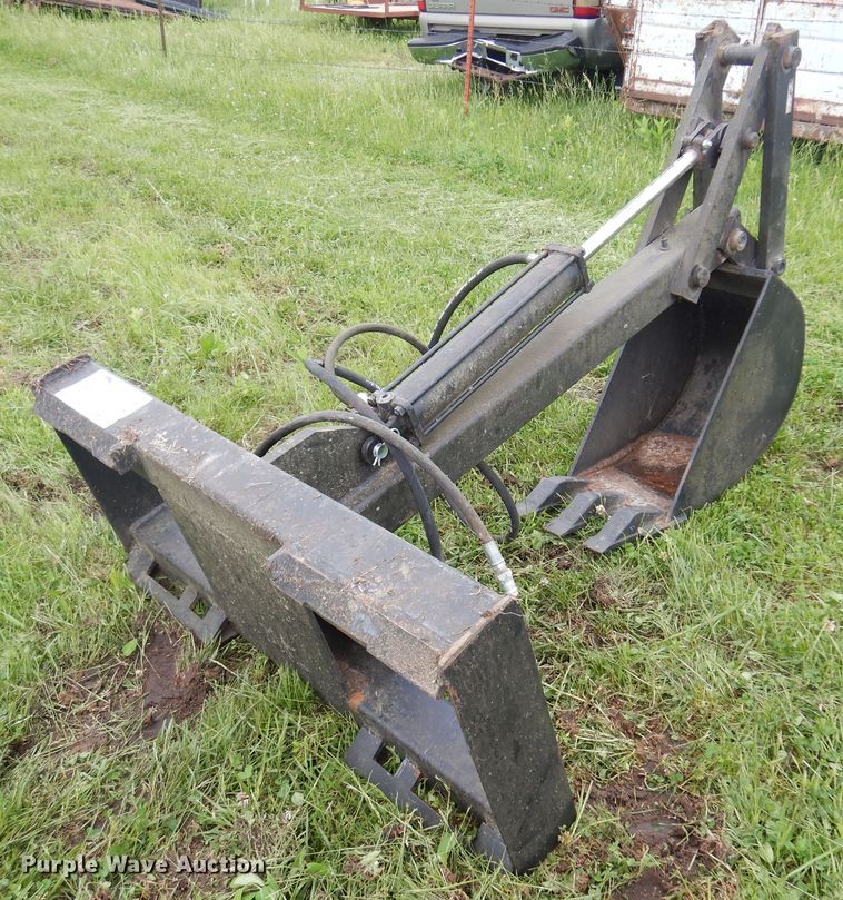 image for item DK0974 Skid steer backhoe