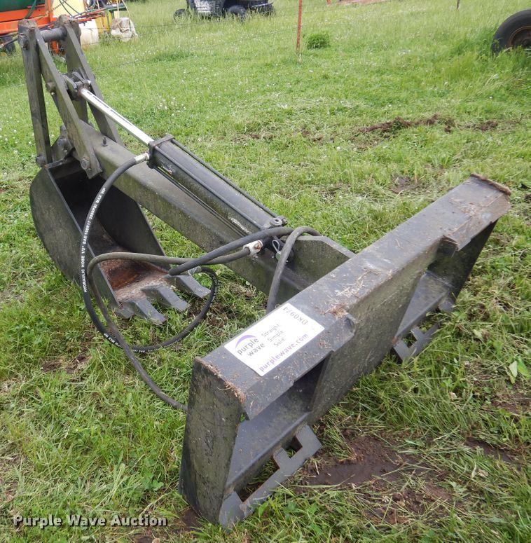 image for item DK0974 Skid steer backhoe