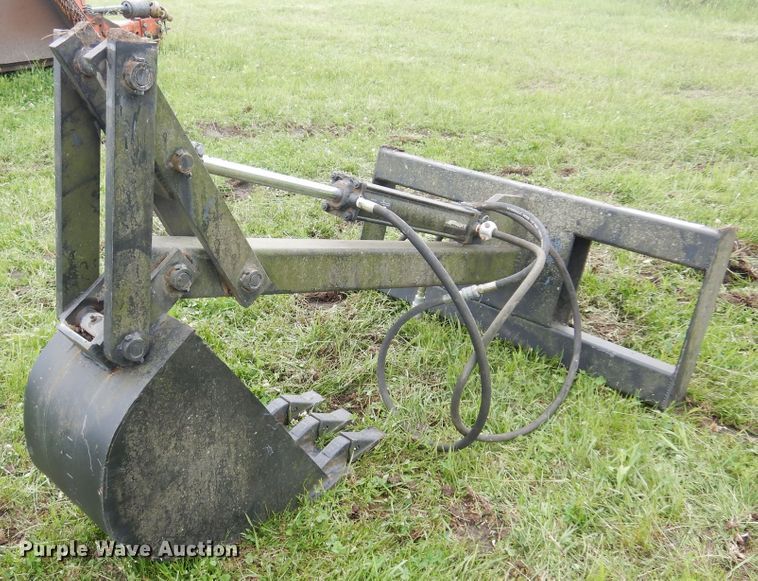image for item DK0974 Skid steer backhoe