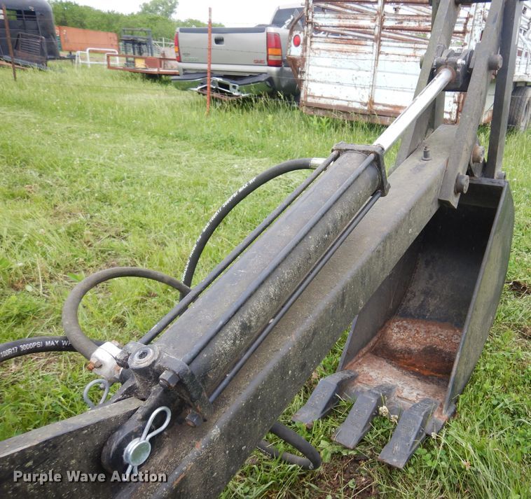 image for item DK0974 Skid steer backhoe