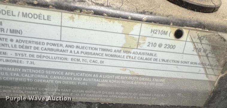 image for item DL4267 2000 Ford F650 Super Duty XL  utility / service truck