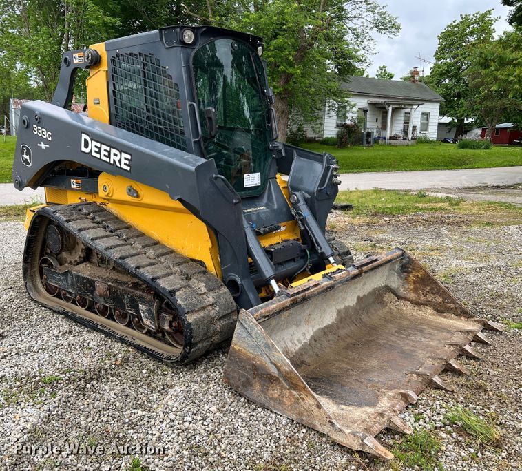 image for item DL4281 2017 John Deere 333G tracked skid steer loader