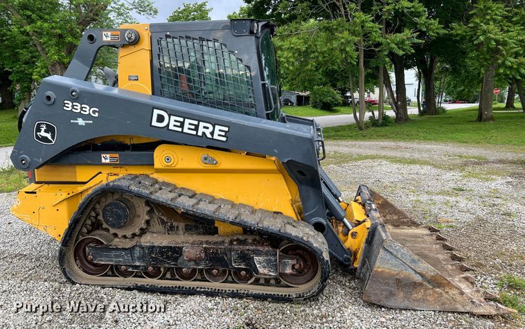 image for item DL4281 2017 John Deere 333G tracked skid steer loader