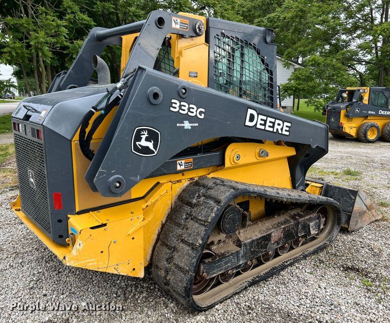 image for item DL4281 2017 John Deere 333G tracked skid steer loader