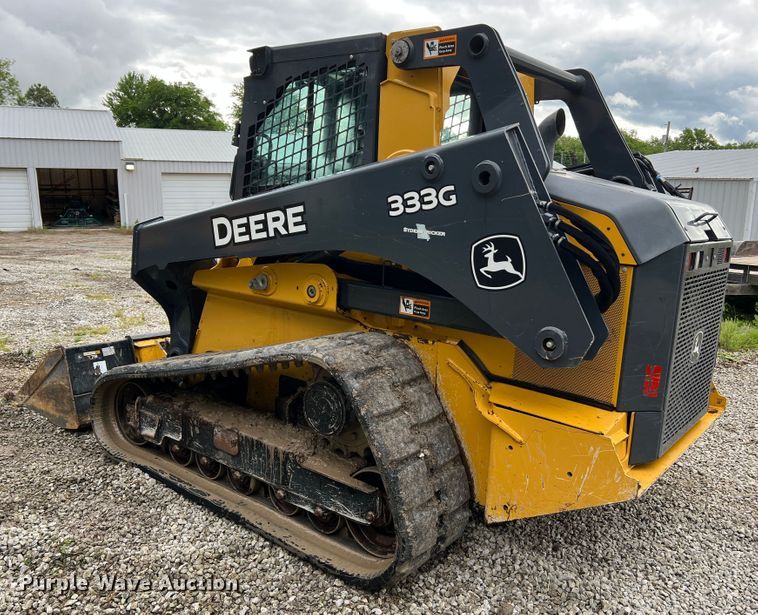 image for item DL4281 2017 John Deere 333G tracked skid steer loader