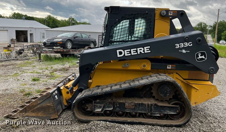 image for item DL4281 2017 John Deere 333G tracked skid steer loader