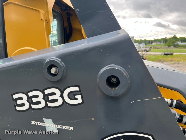 image for item DL4281 2017 John Deere 333G tracked skid steer loader