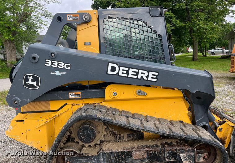 image for item DL4281 2017 John Deere 333G tracked skid steer loader