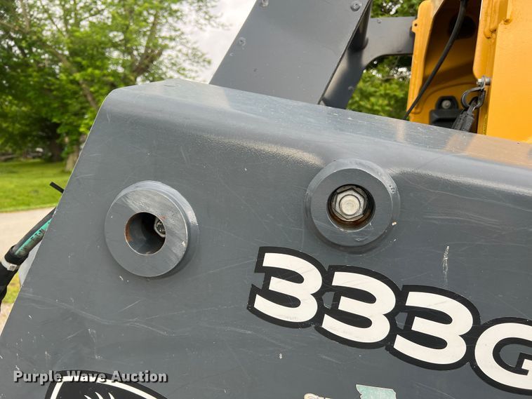image for item DL4281 2017 John Deere 333G tracked skid steer loader