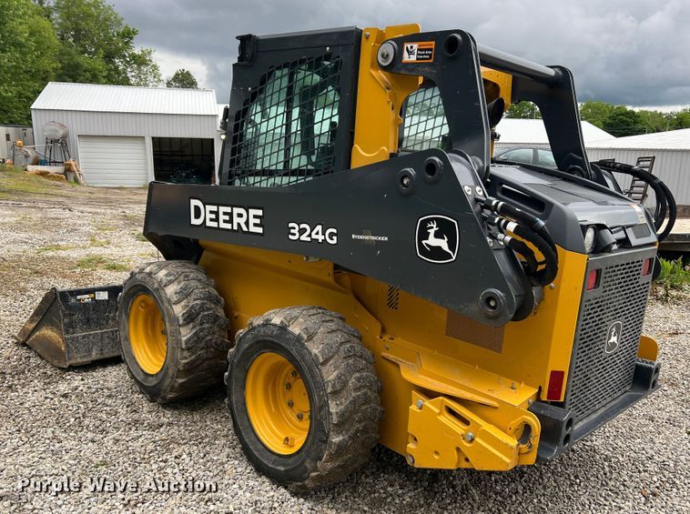 image for item DL4282 2019 John Deere 324G  skid steer loader