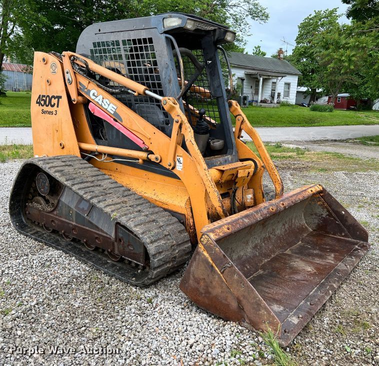 image for item DL4283 2008 Case 450CT Series 3  tracked skid steer loader