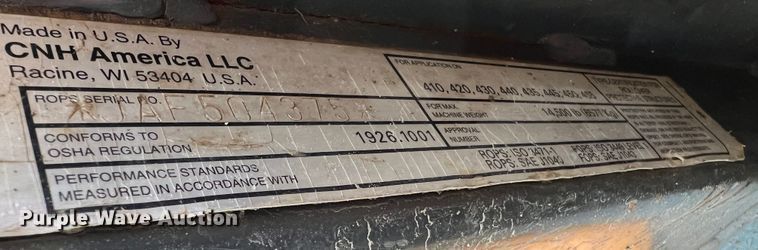 image for item DL4283 2008 Case 450CT Series 3  tracked skid steer loader