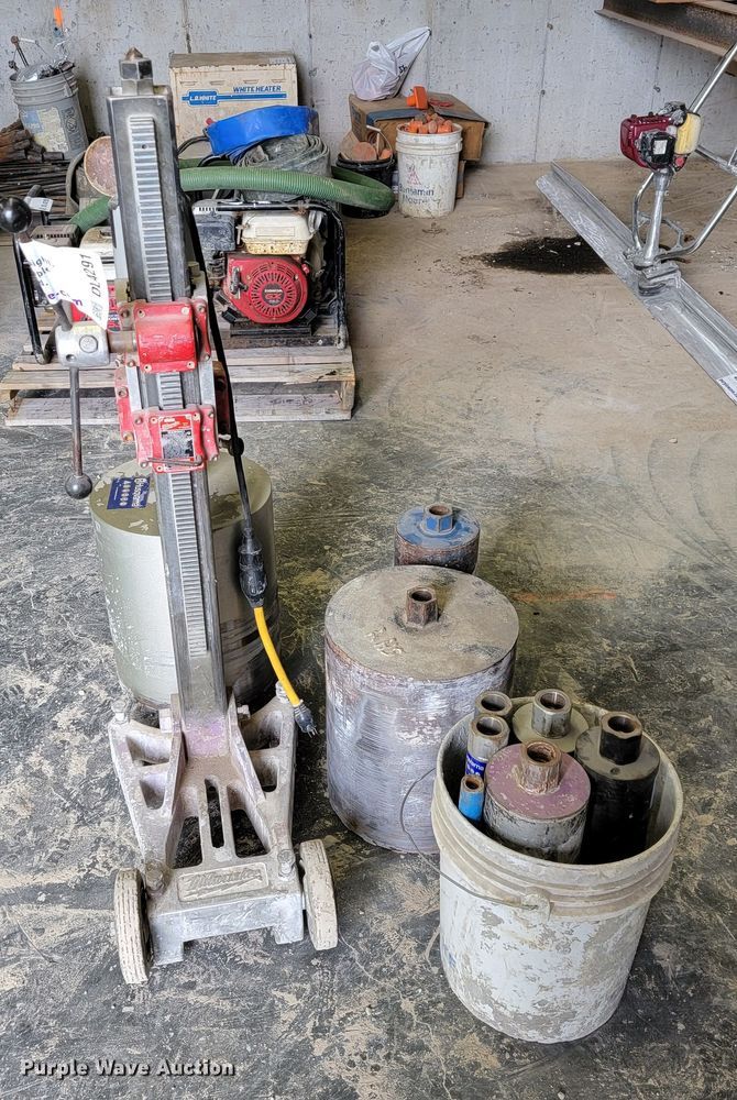 image for item DL4291 Milwaukee 4130  diamond coring drill stand