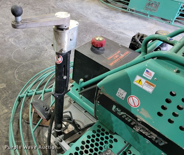 image for item DL4305 Whiteman HHNG5  power trowel
