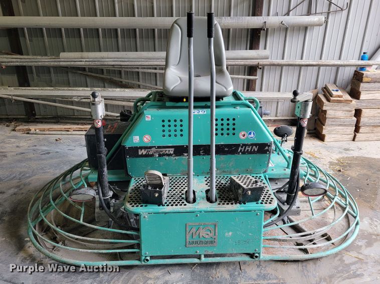 image for item DL4306 Whiteman HHNG5  power trowel