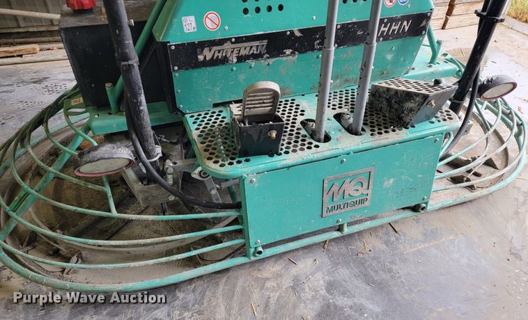 image for item DL4306 Whiteman HHNG5  power trowel