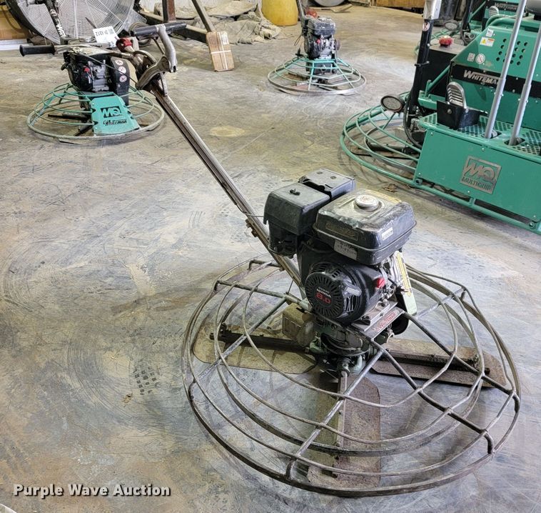 image for item DL4312 Whiteman B48H  power trowel