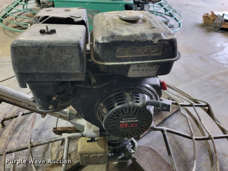 image for item DL4312 Whiteman B48H  power trowel