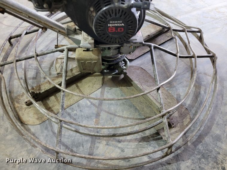 image for item DL4312 Whiteman B48H  power trowel