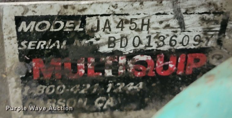 image for item DL4312 Whiteman B48H  power trowel