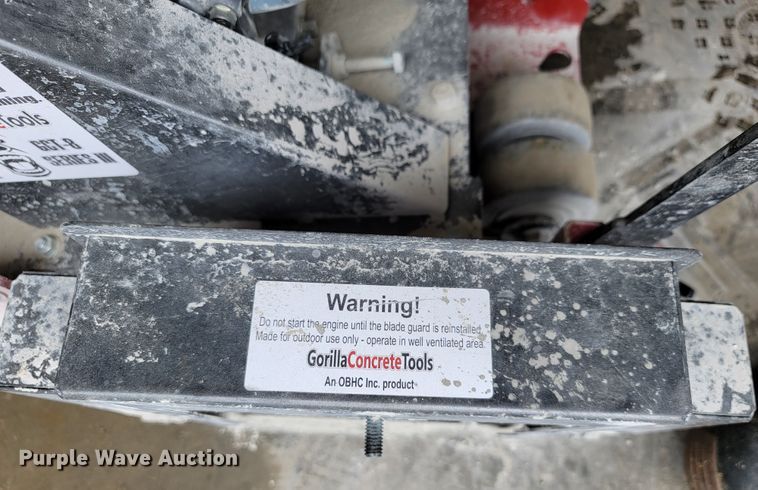 image for item DL4331 Gorilla GCT-8 Series III  saw